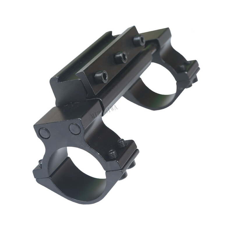 Monture de lunette de visée zéro recul, anneaux de 25.4mm 1 " / 30mm avec goupille d'arrêt, adapté au Rail Dovetail picatinny Weaver, Base de chasse sans logo, 11mm / 20mm