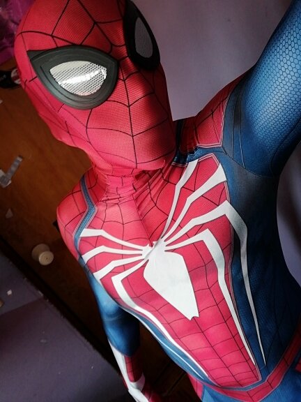 Spider juego PS4 insomne Spiderman traje Cosplay 3D impresión Spandex Halloween traje Spiderman Zentai de adultos/niños