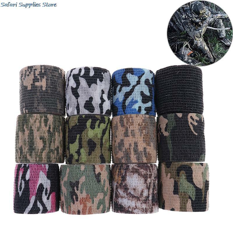 1pc Durable Armee Camo Outdoor Jagd Schießen Blind Wrap Camouflage Stealth Band Wasserdicht Wrap 5cmx 4,5 m