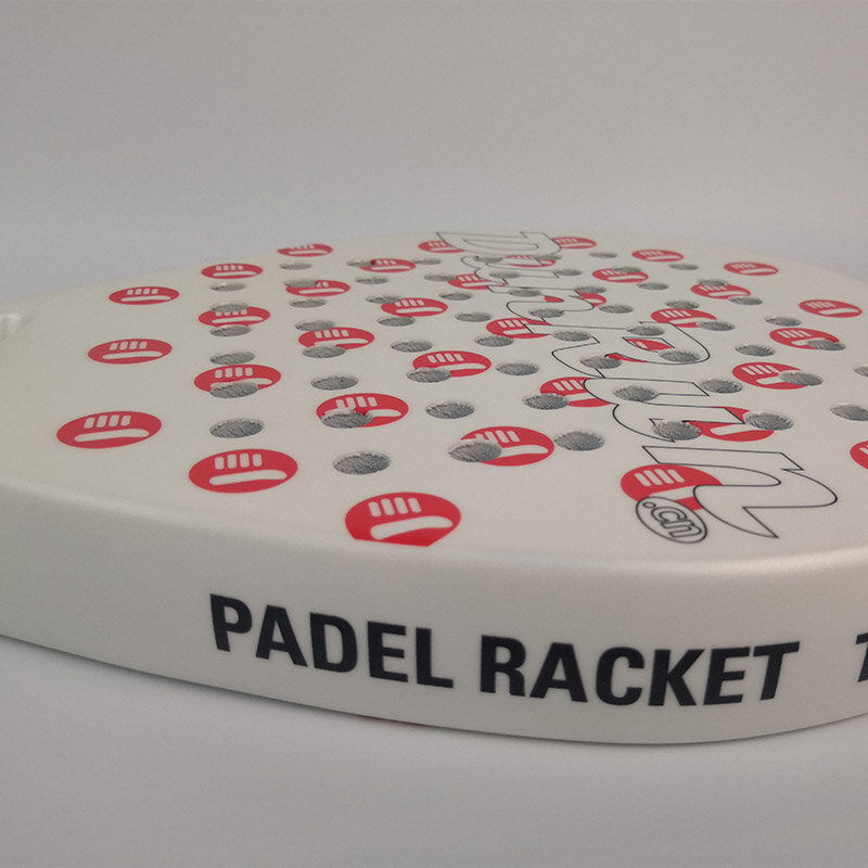 Professionele Eva Tennis Padel Carbon Paddle Racket Met Schop Protector