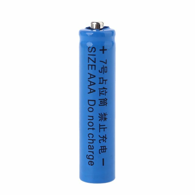 Universal No Power 14500 LR6 AA AAA LR03 10440 Size Dummy Fake Battery Shell Placeholder Cylinder Conductor E56B
