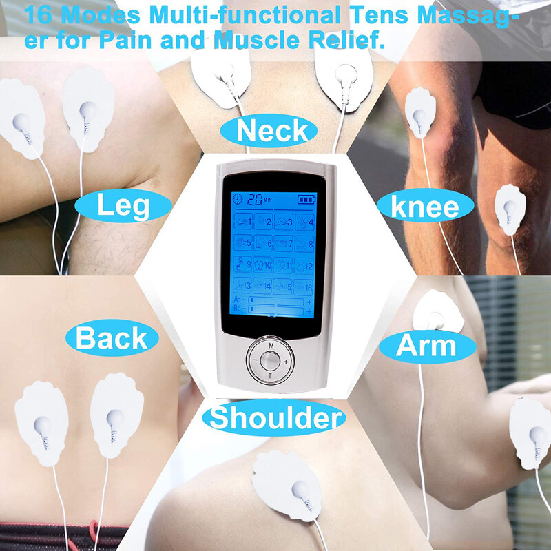 Ems New Health Care Full Body Ten Acupuncture Electrotherapy Massage Meridian Physiotherapy Muscle Therapy Relaxation Massager