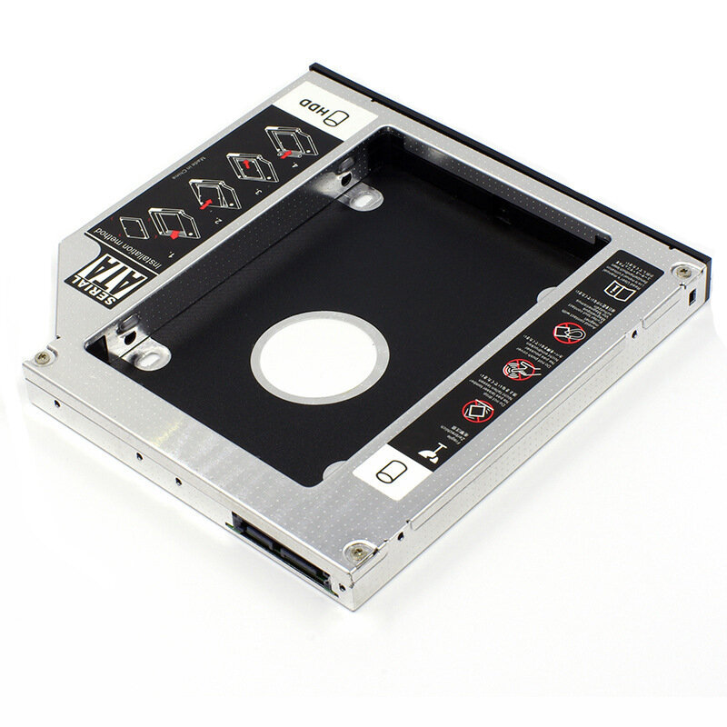 Adaptador de disco rígido ssd para asus, 12.7mm, placa de disco rígido para asus n76, n76v, n76vj, n76vm, n76vz series