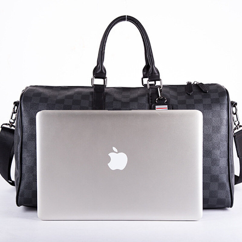 Neue PU Leder handtasche reisetasche Große kapazität seesack tragen auf reisetaschen Wasserdicht Gym tasche wochenende tasche verpackung würfel