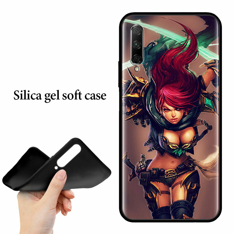 Silicone Case For Huawei Honor 8X 9X 10 20 Lite 20 Pro 8A 9A 9C 9S 20S X10 5G 10i 20i Nova 7i 5T League Of Legends Lol TPU Cover