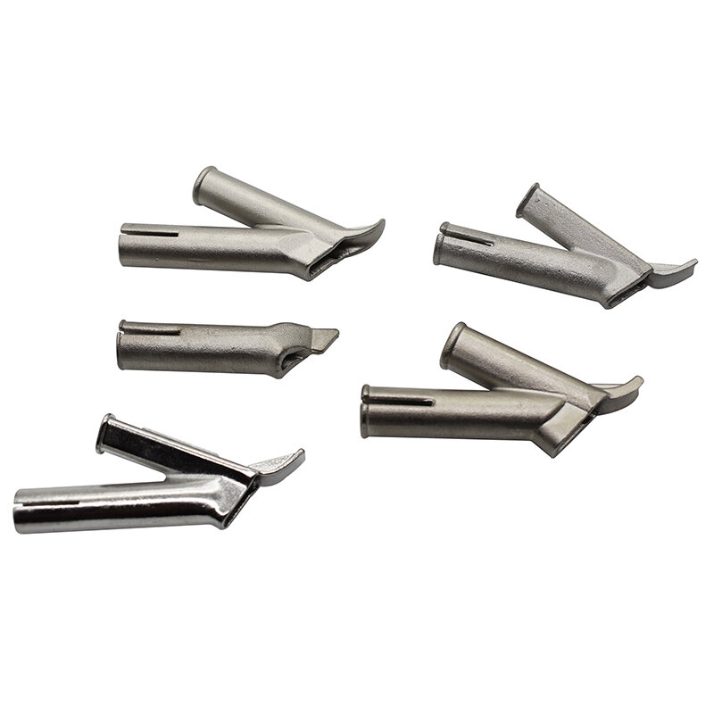 Boquillas de boca de soldadura de velocidad Trilateral de 8mm, punta de boquilla de velocidad Trilateral para herramientas de soldador de vinilo de plástico