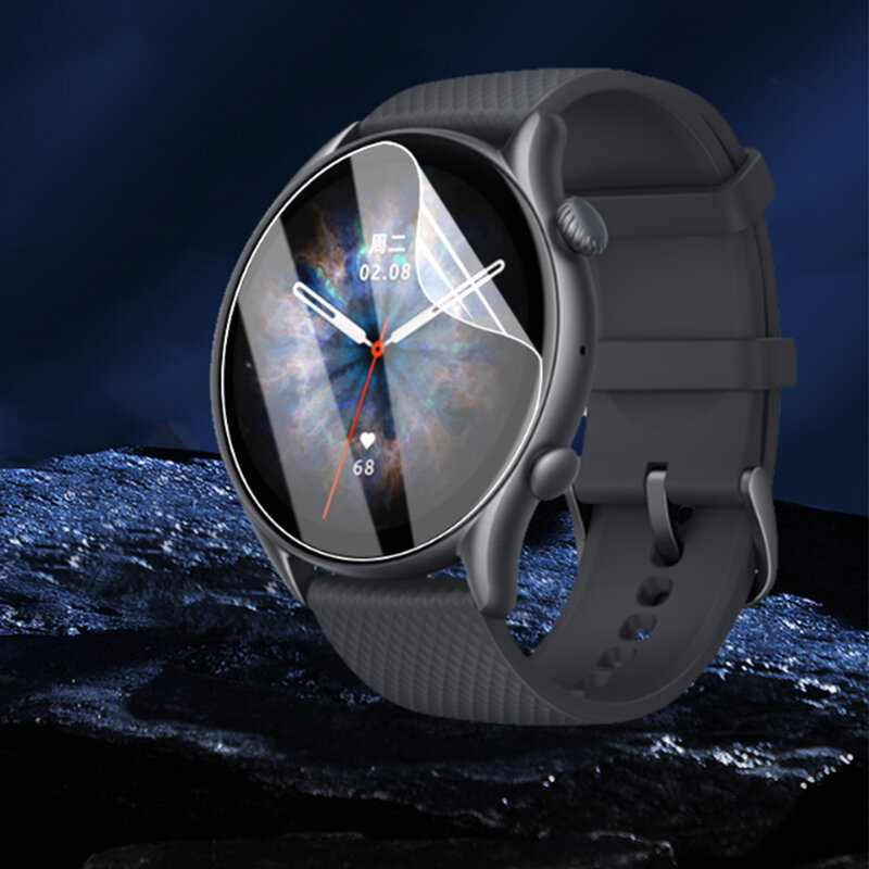 2 sztuk miękka folia hydrożelowa HD ultra-cienka folia ochronna dla GTR3 Smartwatch akcesoria nie szkło dla Amazfit GTR 3/3 pro