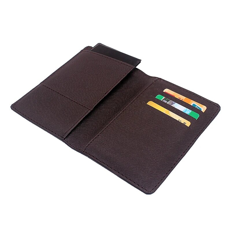 Capa para passaporte carteira de bolso carteira carteira carteira carteira carteira carteira carteira de bolso carteira de couro fino