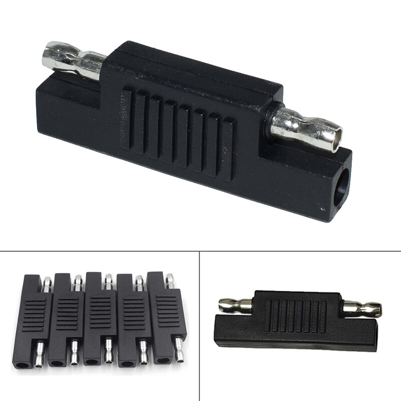 12/24V Solar SAE Polarity Reverse Adapter Connectors For Quick Disconnect Extension Cable Solar Panel Battery Power Charger