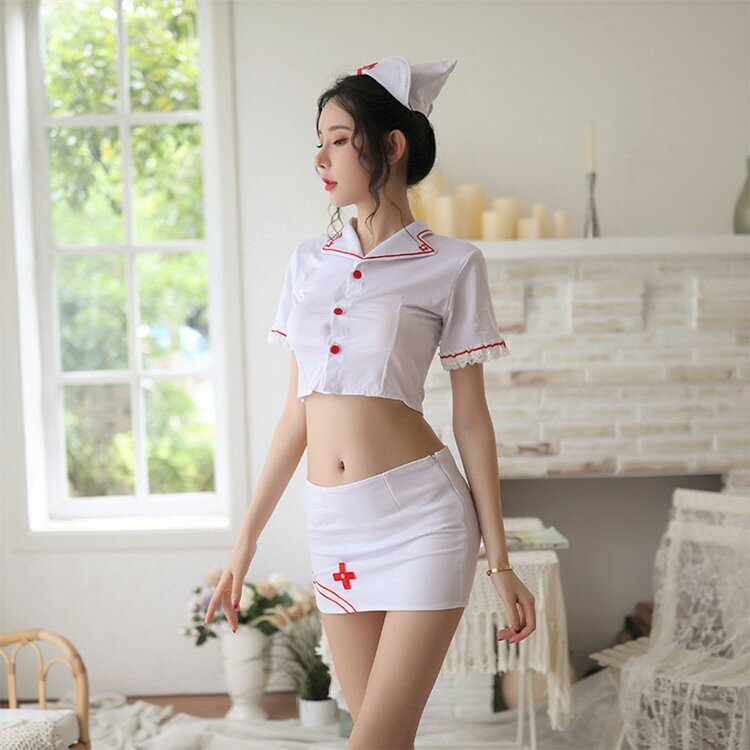 Lingerie Underwear Nurse Uniform Cosplay Costume