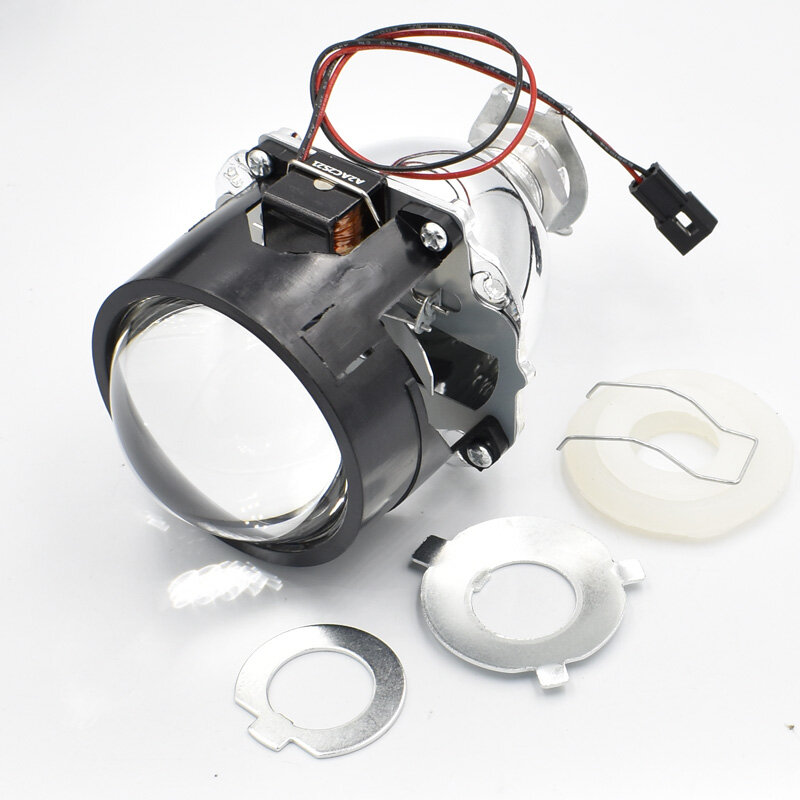 2.5 "Mini Koplamp Hid Bi-Xenon Lens Automobiles Kit Tuning Voor H1 H4 H7 Auto Lenzen Accessoires Motorfiets retrofit