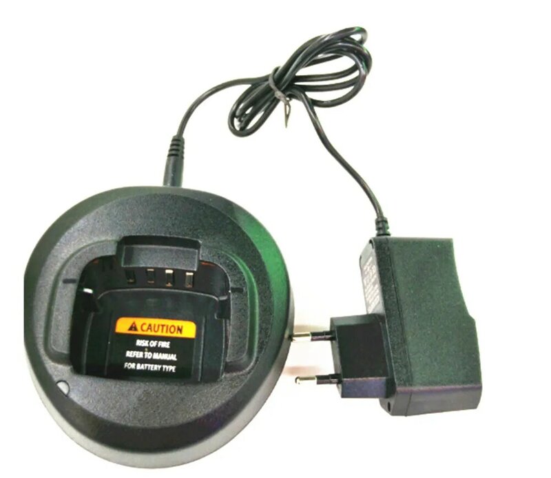Cargador de batería Ni-MH negro para walkie-talkie Motorola, radios CP185, EP350, CP476, CP477, CP1300, CP1600, CP1660, P140