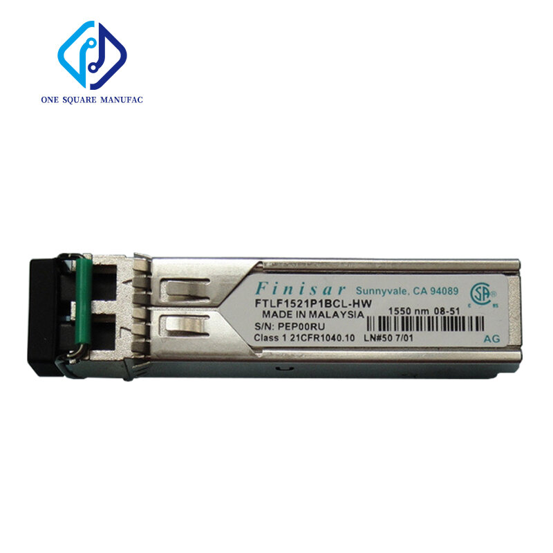 Ricetrasmettitore monomodale della fibra ottica di finзFTLF1521P1BCL-HW SFP 1.25G 1550nm 40km