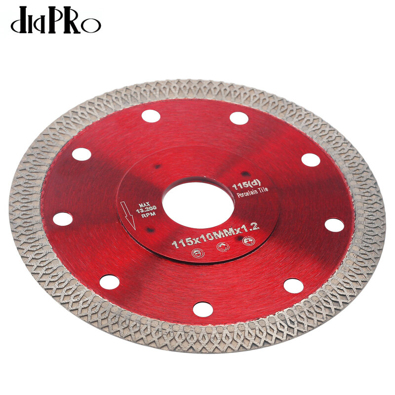 D115-125mm disco da taglio diamantato con lama per sega diamantata Super sottile per il taglio di piastrelle in ceramica o gres porcellanato marmo granito