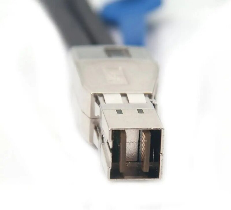 Câble externe Mini SAS HD SFF-8644 à SFF-8644, 12G, 1,5 m (4,9 pieds)