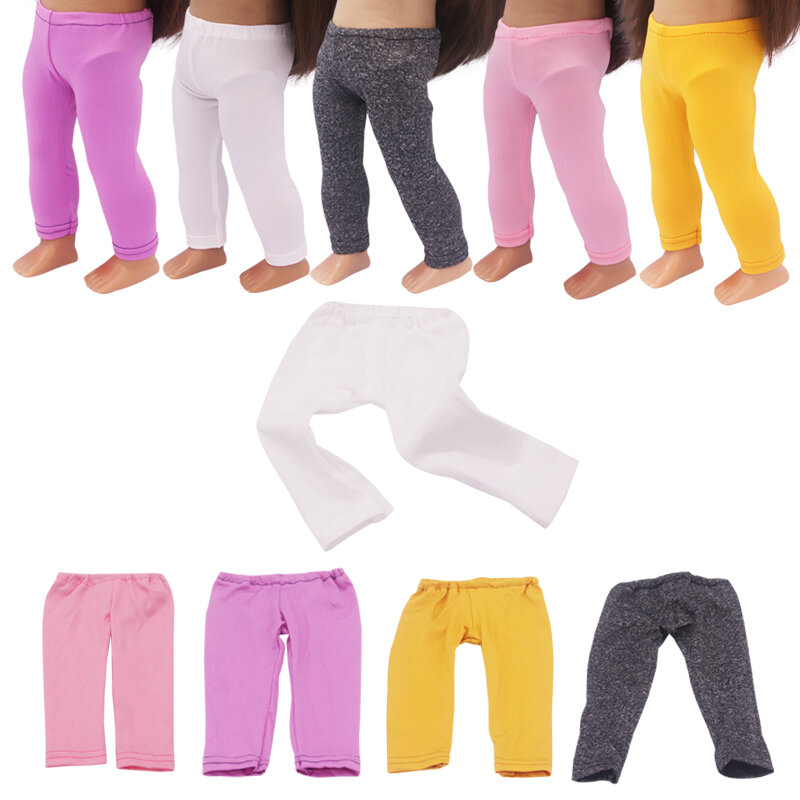 18 Inch Pop Leggings Broek Panty Collocatie T-shirt Rok Jurk Voor 43Cm Nieuwe Baby Diy En Amerikaanse Poppen Accessoires