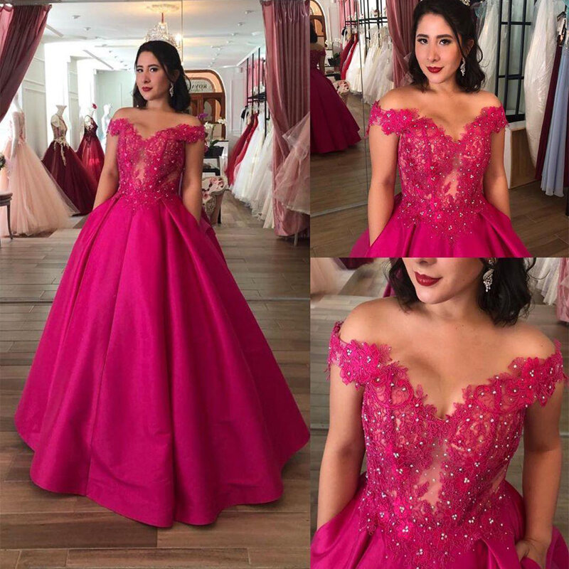 Quinceanera Dresses A Line Lace Applique Beaded Pageant Celebrity Gowns Custom Made Prom Gowns
