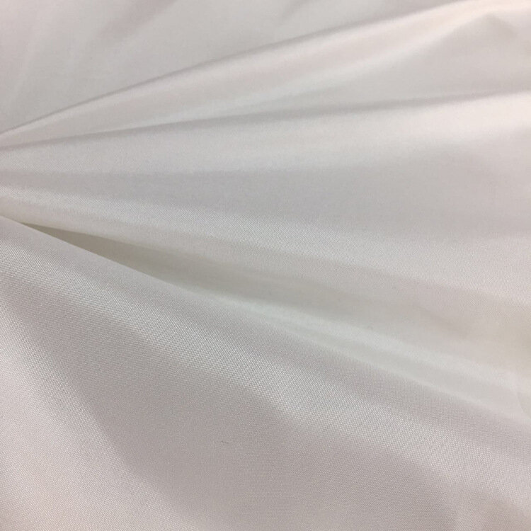 Natura Bianco Undyed 100% di Seta All'habutaì Tessuto di Puro Fodera di Seta di Seta Habotai Uso per Le Donne della Sciarpa del Vestito di Pittura FAI DA TE
