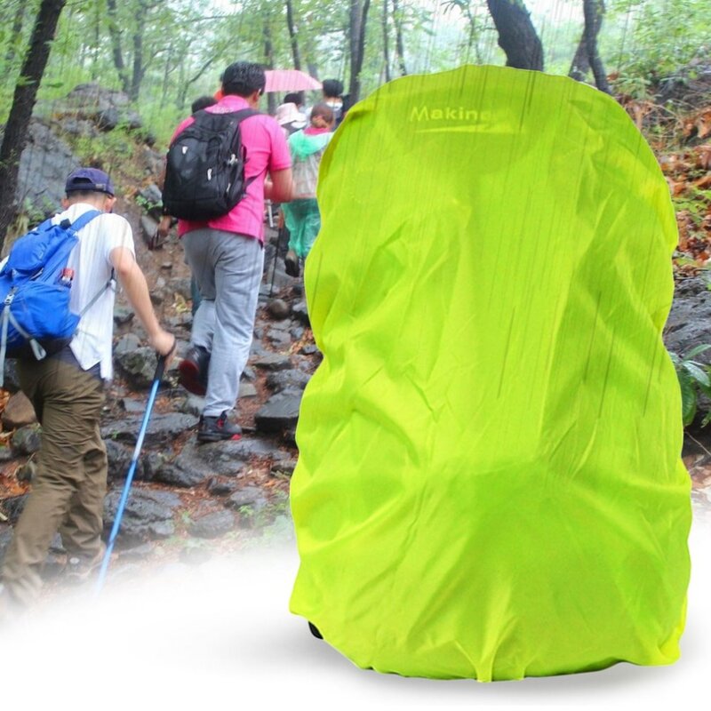 2019 plecak pokrowiec kombinezon przeciwdeszczowy na 30-40L wodoodporne tkaniny osłony przeciwdeszczowe Anti-theft Camping piesze wycieczki torba na bagaż płaszcze przeciwdeszczowe