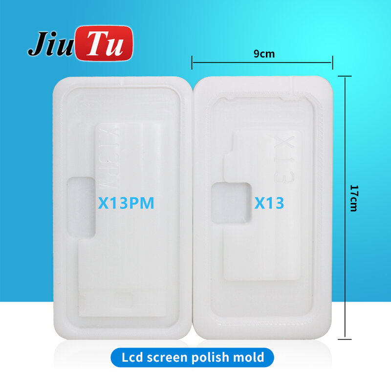 Molde de la máquina pulidora para iPhone 8G X XSmax 11 Series 12Mini 13 13Pro Max, molde impermeable con pantalla LCD