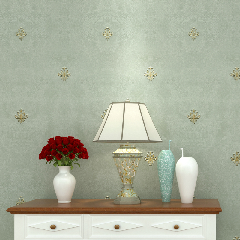 花の刺繍が施された小さな壁の生地,ヨーロッパスタイル,家の壁,リビングルーム用
