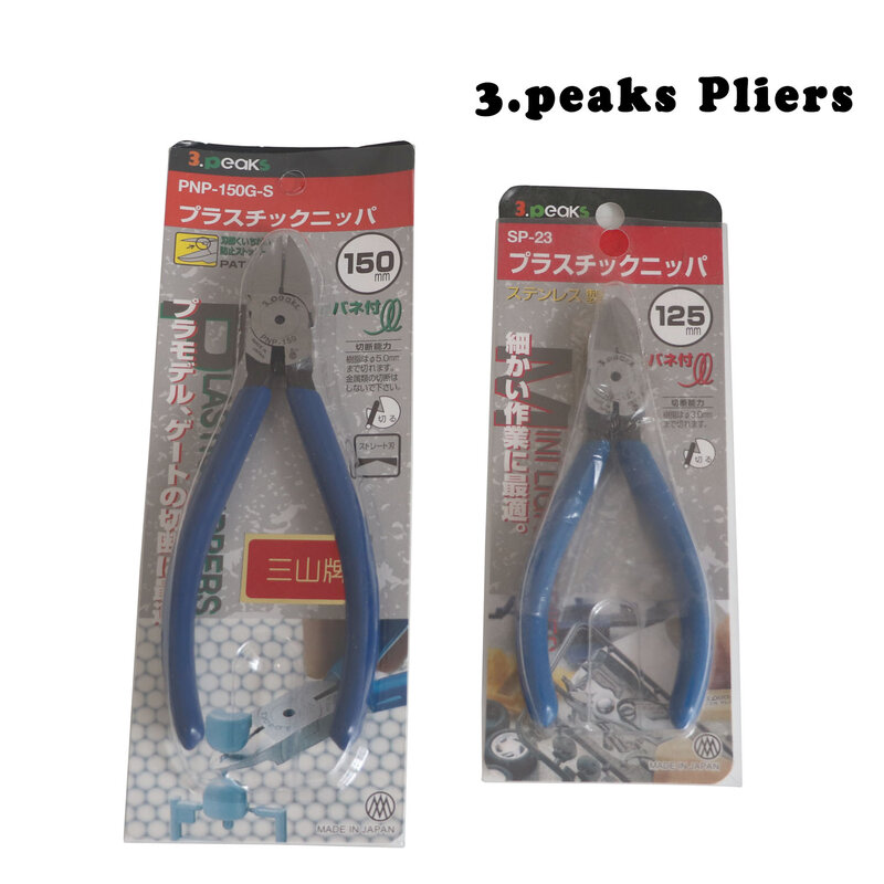 1Pcs Keiba/3.Peaks นำเข้าพลาสติกคีม PL-725 PL-726 SP-23 PNP-150G-S พลาสติก Made In Japan