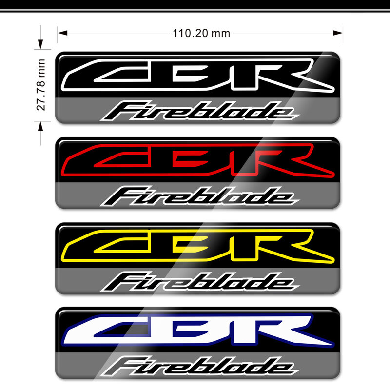 CBR Stickers Fireblade Tank Pad Protector Fuel For Honda CBR250RR CBR250R CBR1000RR CBR650F CBR650R CBR300R CBR600RR CBR650RR