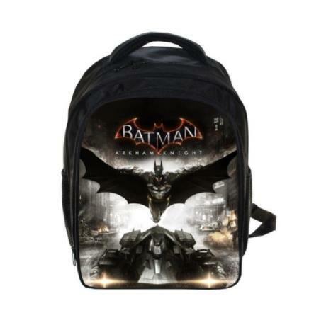 New Moive Batman prints Backpack Students School Bag For Girls Boys Rucksack mochila Private customize 2020