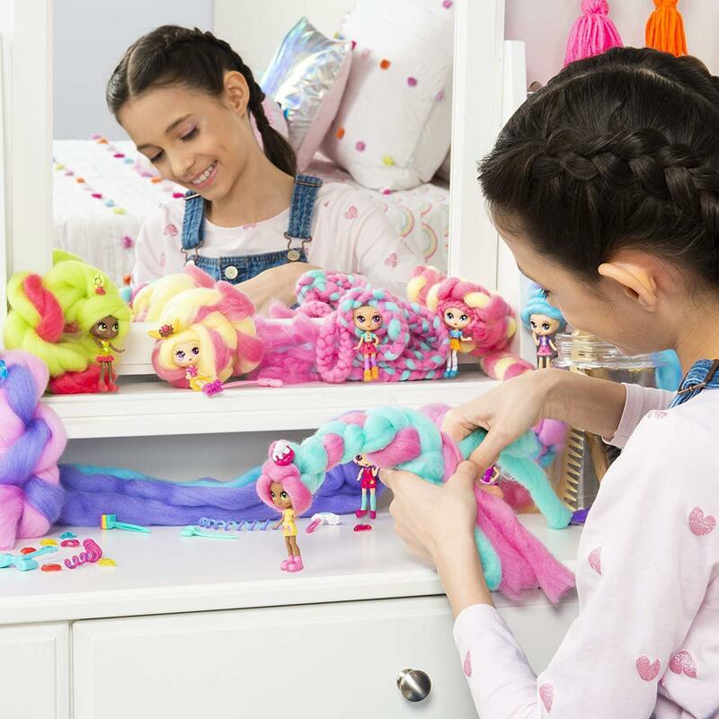 Reedycja słodka zabawka zabawka Marshmallow włosy niespodzianka fryzura z zapachowymi lalkami hobby akcesoria dla lalek na prezent dla dziewczyny
