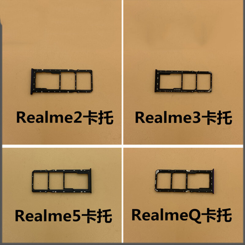 سيم حامل صينية قارئ البطاقات SD فتحة محول ل OPPO Realme 3