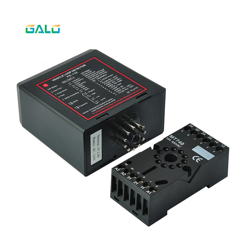 Traffic Inductive Loop Vehicle Detector Signal Control Ground Sensors Can Customized AC220 AC110V DC12 DC24V Ground Sensors
