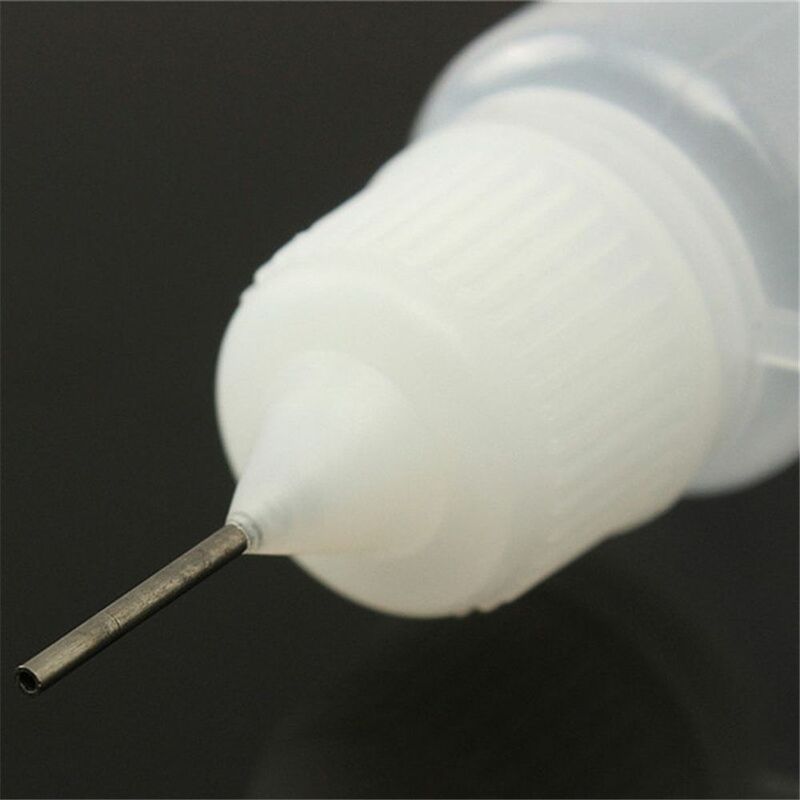 3Pcs Vial Small Container Drop Bottles 10ML PE Glue Applicator Needle Squeeze Bottle For Paper Quilling DIY Scrapbooking Crafts