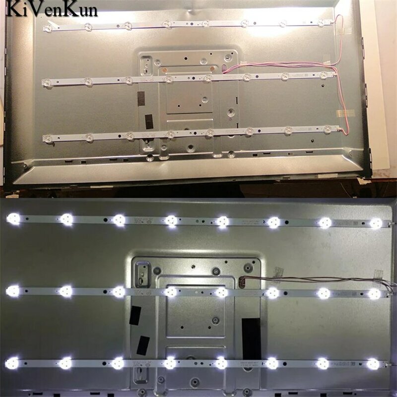 Nouvelles lampes TV Bandes de rétroéclairage LED pour magasin détendu 32B80 Kit de barres TV HD Bande LED 4708-K320WD-A4213K01 KB-6160 K320WD Règles