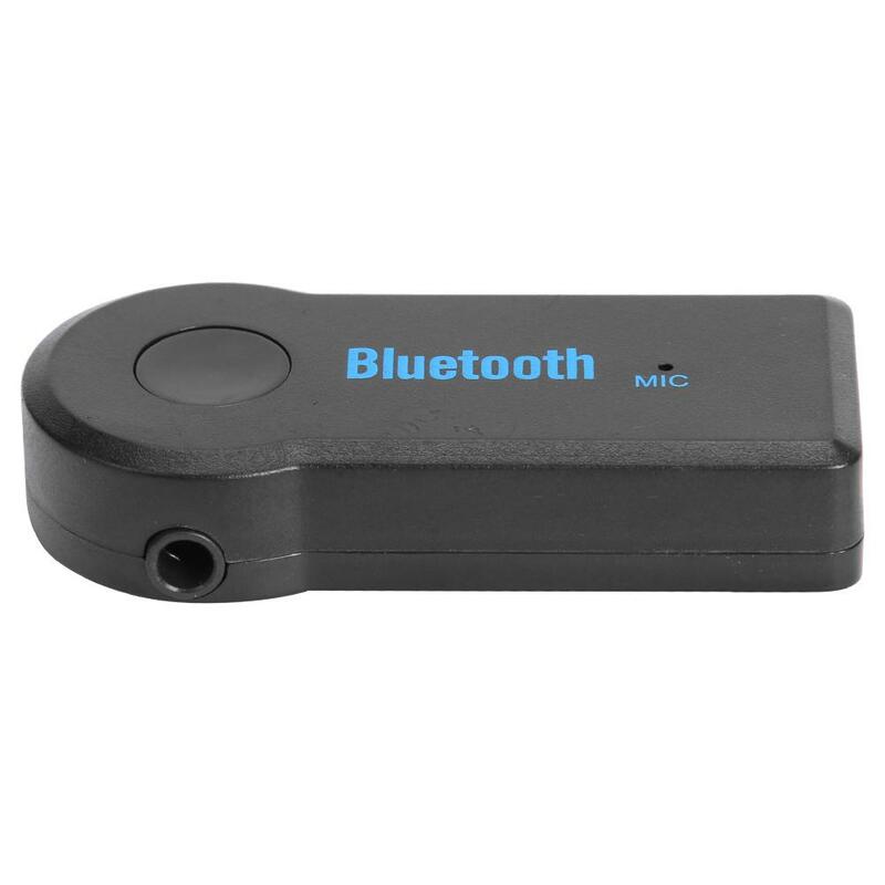 Pemancar Penerima Audio Stereo Nirkabel Bluetooth 5.0 untuk Adaptor AUX 3.5Mm Mendukung Mode Tidur dan Aksesori Panggilan Bebas Genggam
