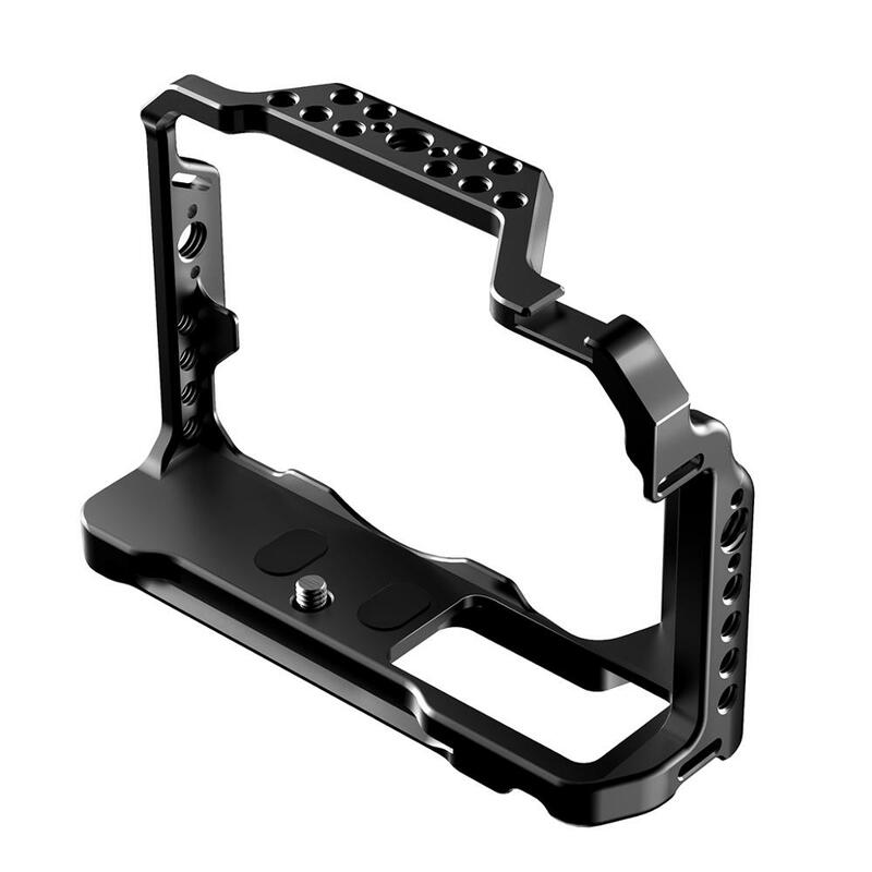 UURig C-XT4 Caméra Cage pour FUJIFILM X-T4 Caméra Moulant Pleine Cage W/Support de Chaussure Mutiful Trous Filetés