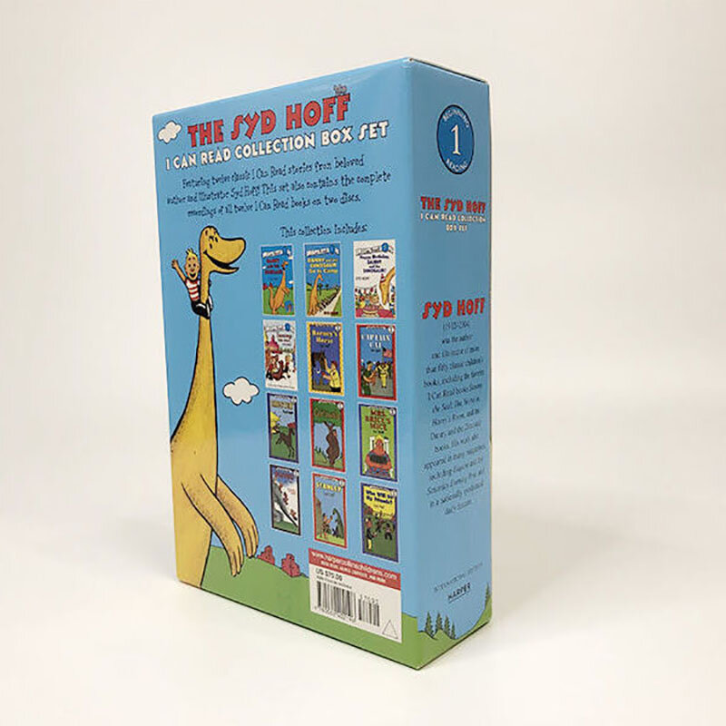 12 Livros/Set I Ccan Reab série de livros ilustrados ingleses infantis livros educativos libros