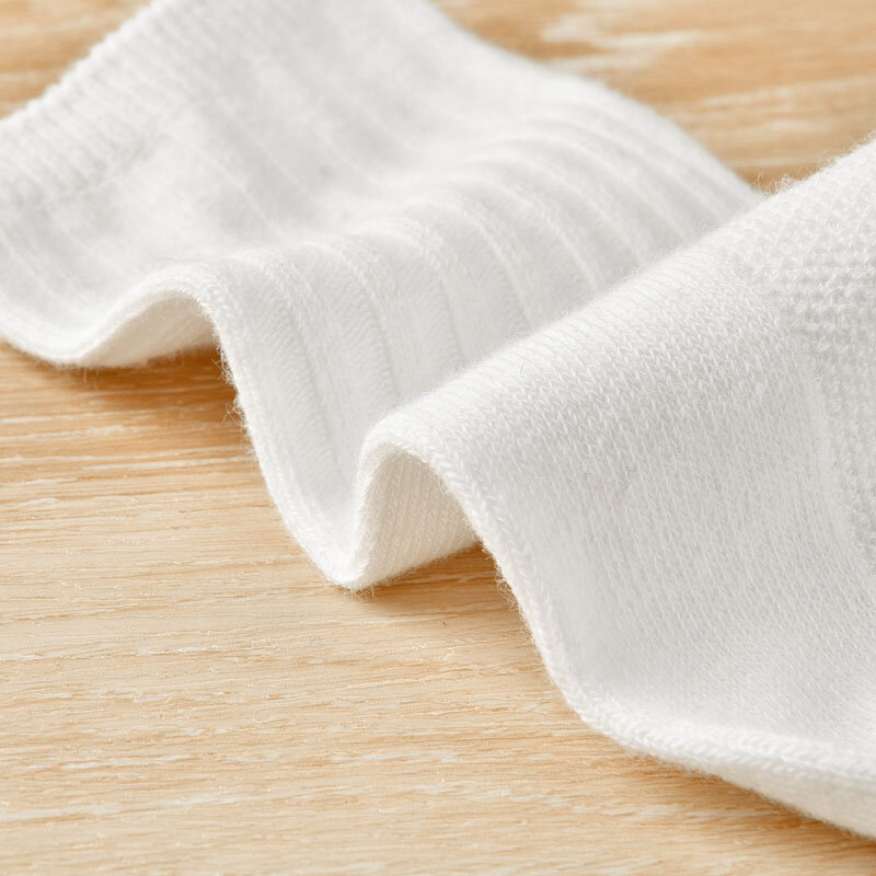 Calcetines de algodón antibacterias para niños y niñas, alta calidad, 0 a 16 años, 3 pares, primavera y otoño