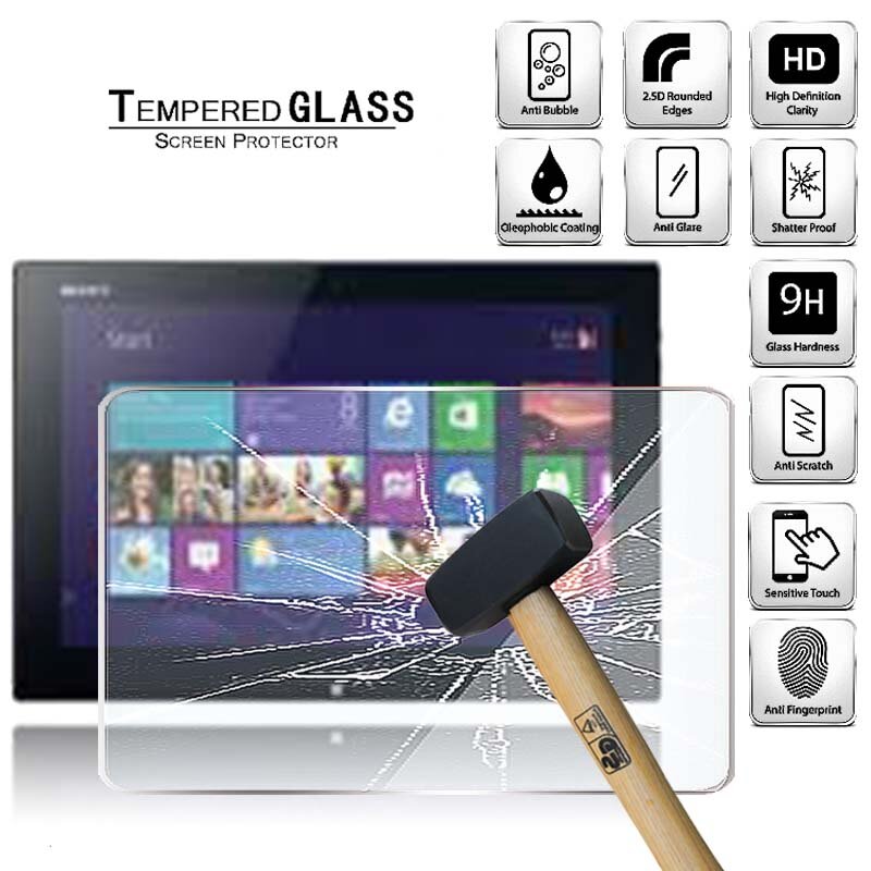Protecteur d'écran pour tablette Microsoft Surface Pro 2, Film trempé HD Anti-casse d'écran