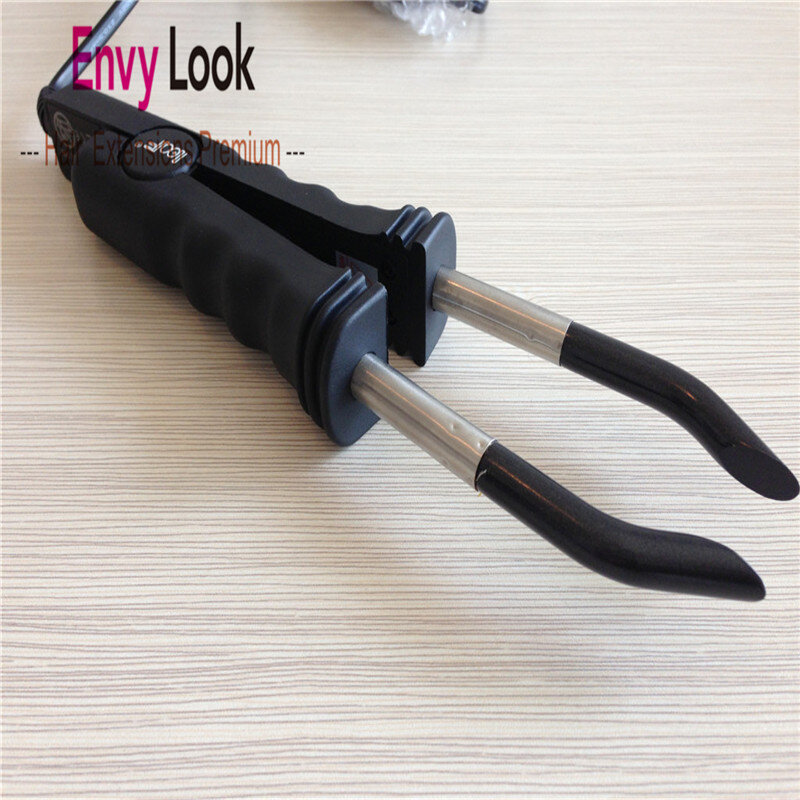 Envy Hair Extension Iron Connector Machine Salon Iron Tool colore nero o rosso strumenti per connettori per capelli connettore termico per temperatura