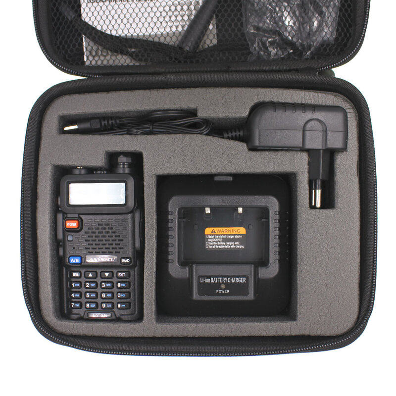 UV5R Cassa del sacchetto della Borsa Sacchetto Portatile Adatto per Baofeng UV-5RA UV-5RE DM-5R più di Alta Qualità Walkie Talkie Accessori