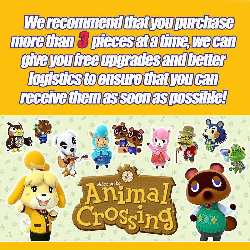 Animal Crossing New Horizons Amiibo Card For NS Switch 3DS Game Lobo Card Set Series 3 (241-270)