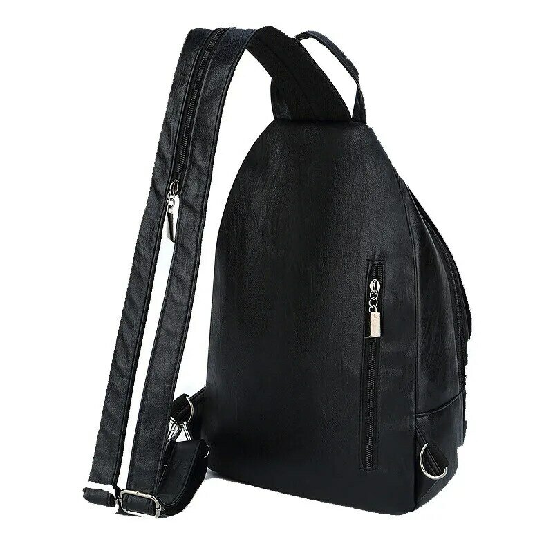 2019 Women Leather Backpacks Vintage girls Shoulder Bag Sac a Dos Travel Ladies Bagpack Mochilas School Bags For female Preppy