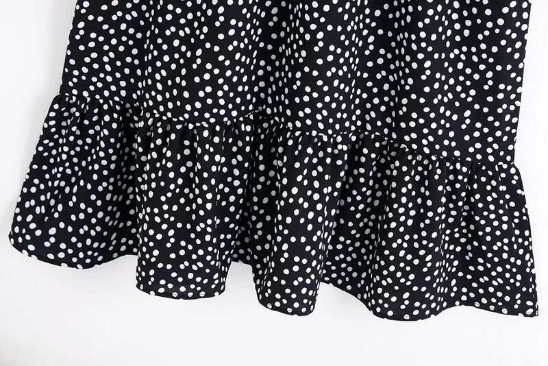 Franzido inglaterra vintage elegante polka dot impressão midi vestido feminino vestidos de festa de noche maxi vestido womens blazer