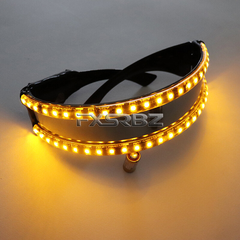 Gafas LED con luz intermitente, lentes luminosas para DJ, Bar, fiesta, club nocturno, espectáculo de baile, accesorios de iluminación