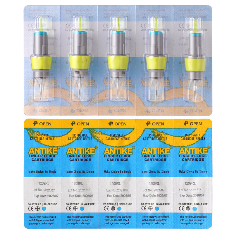 20PCS Disposable Cartridge Tattoo Needles RL/RM Professional Sterilized Tattoo Needle For Tattoo Machine Pen Supplies