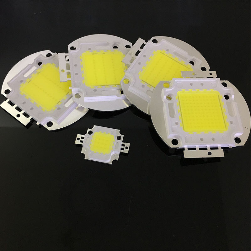 Free shipping LED lamp wafer 30MIL mining lamp Lamp beads 10W 20W 30W 50W 100W power integrated flood light lamp beads LED chip