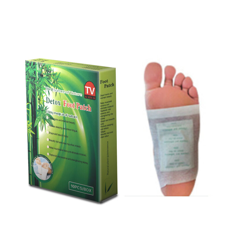 10Pcs Detox Foot Patch + 10Pcs Plakband Slapen Beter Helpen Body Ontgifting Afslanken Sticker Gezondheidszorg Medische gips