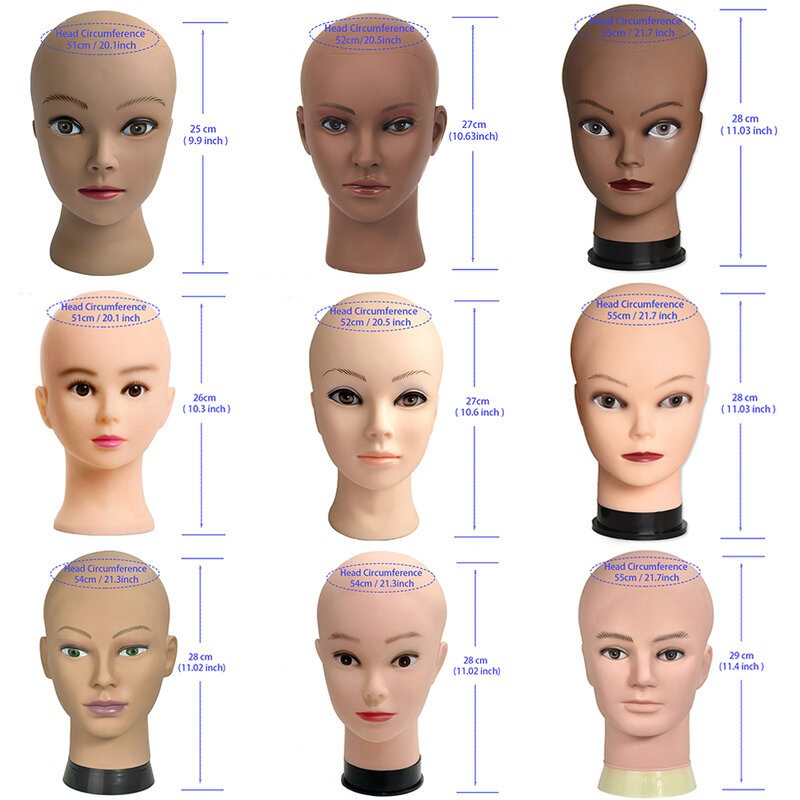 Новая женская голова манекена с подставкой для косметологических тренировок, голова манекена для обучения Африканскому делу, для укладки волос