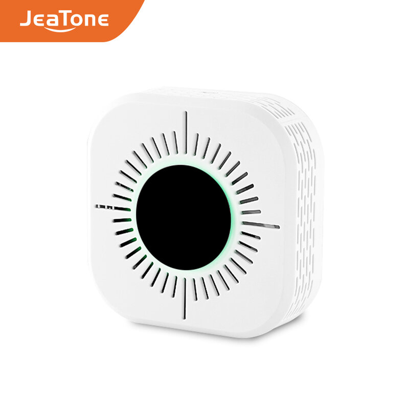 JeaTone Wireless 433MHz rilevatore di allarme fumo/monossido di carbonio sensore indipendente 360 gradi allarme domestico per giardino/sicurezza domestica