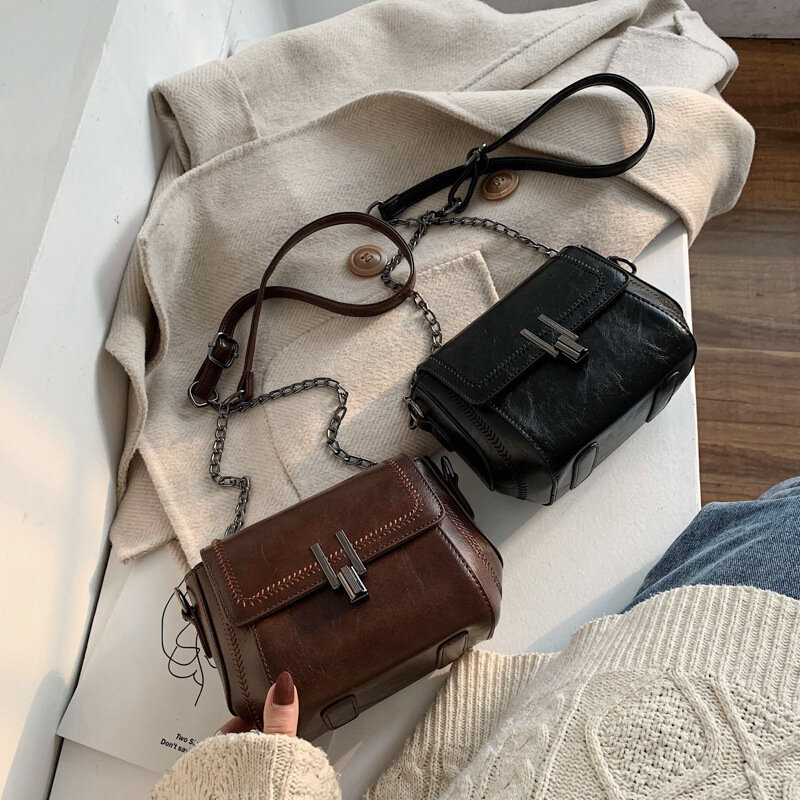 Брендовая дизайнерская Маленькая женская сумка, новинка 2020, простая сумка-мессенджер на одно плечо, ранцы для студентов